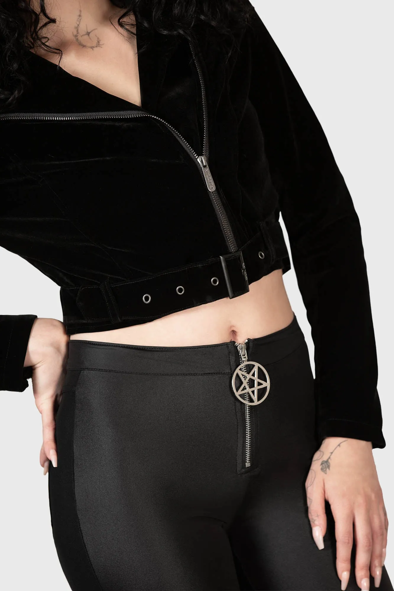 Twilight Goddess Biker Jacket Resurrect