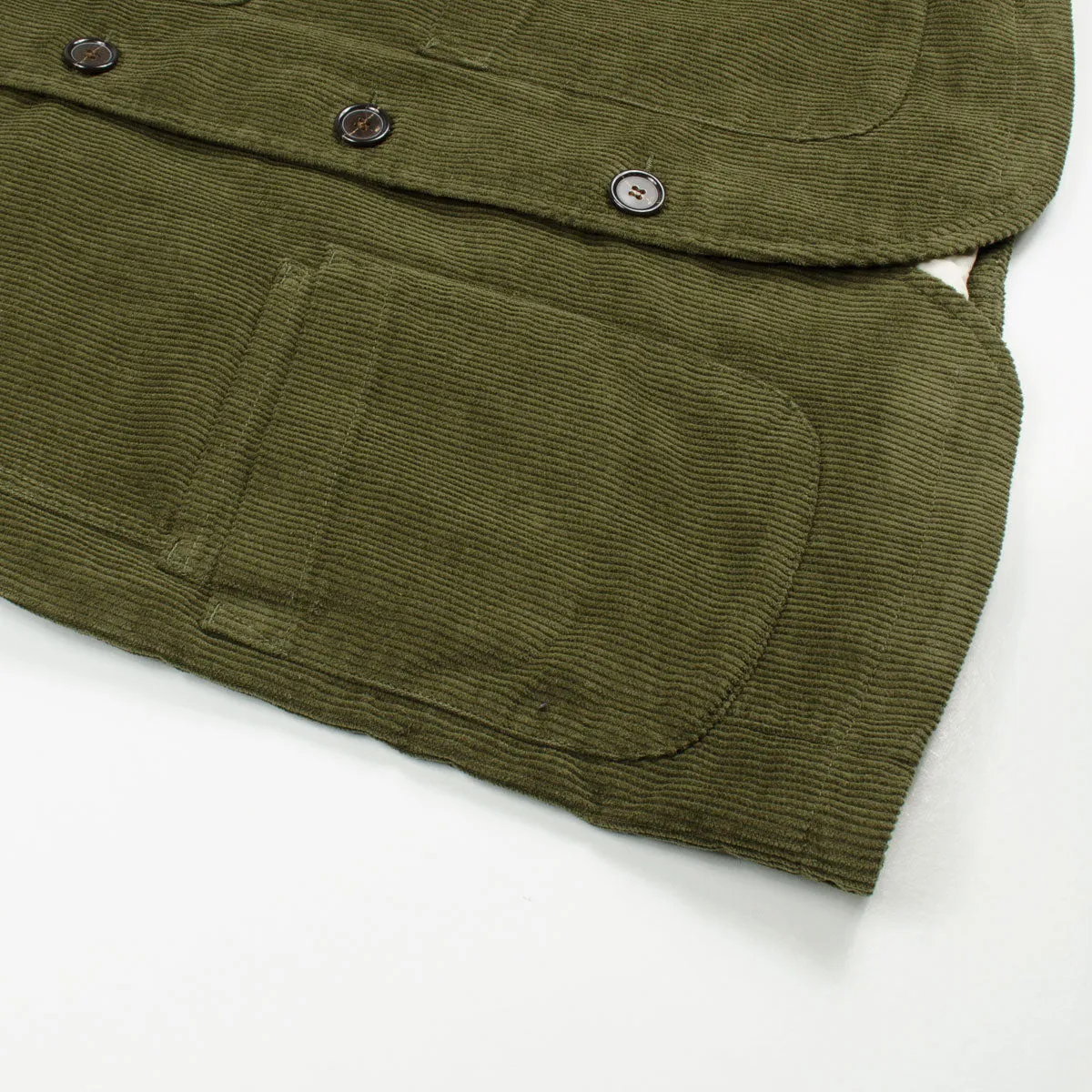 Universal Works - Bakers Jacket Cord - Olive