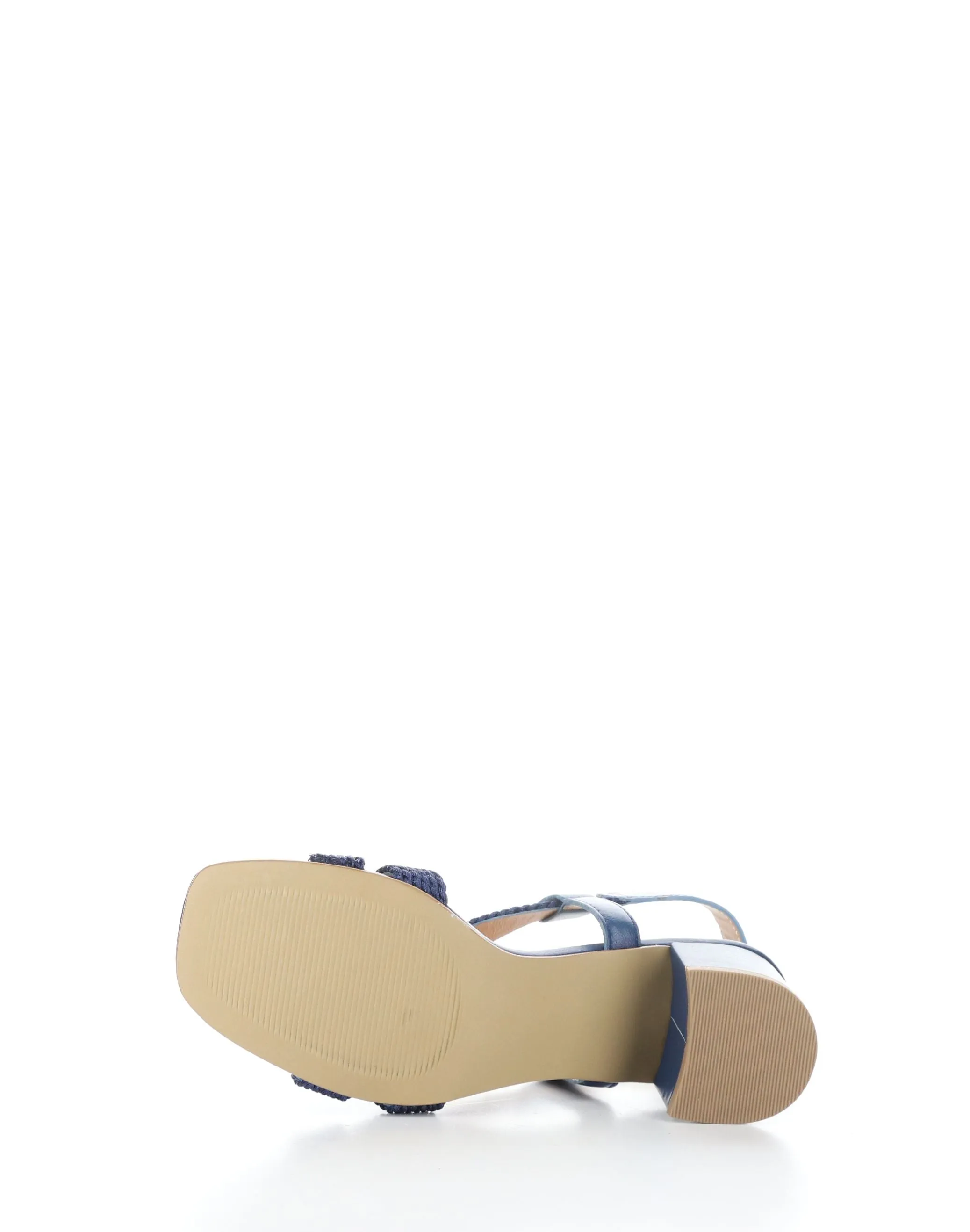 UPBEAT NAVY Buckle Sandals