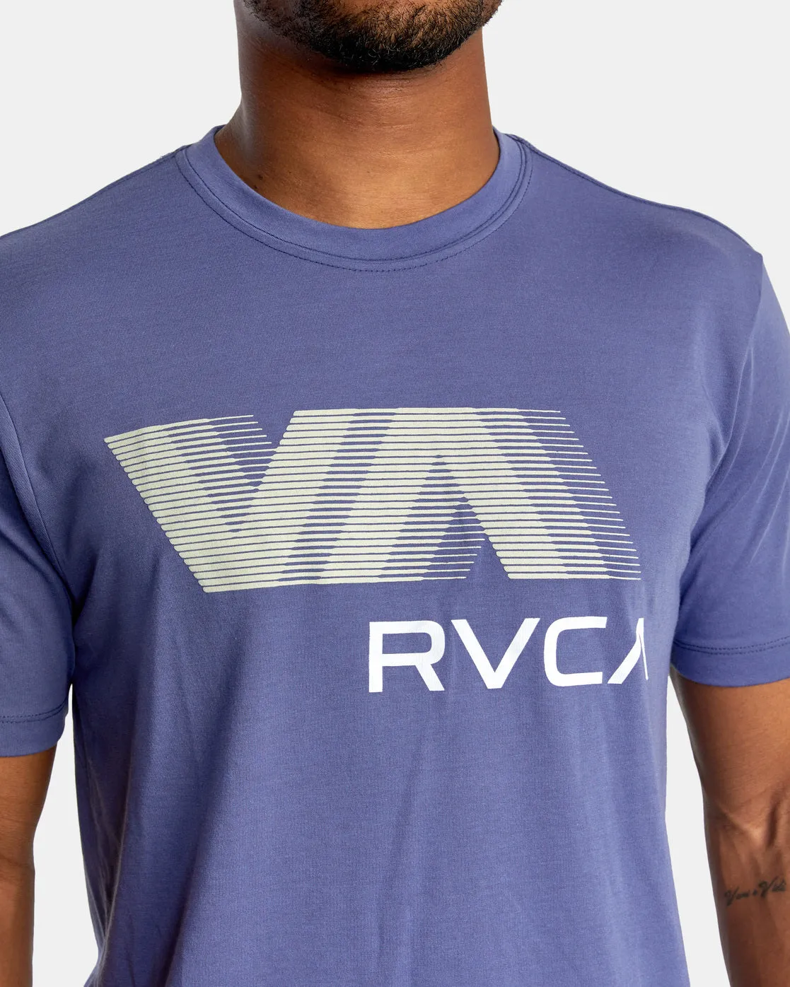 VA RVCA Blur Tee - Imperial