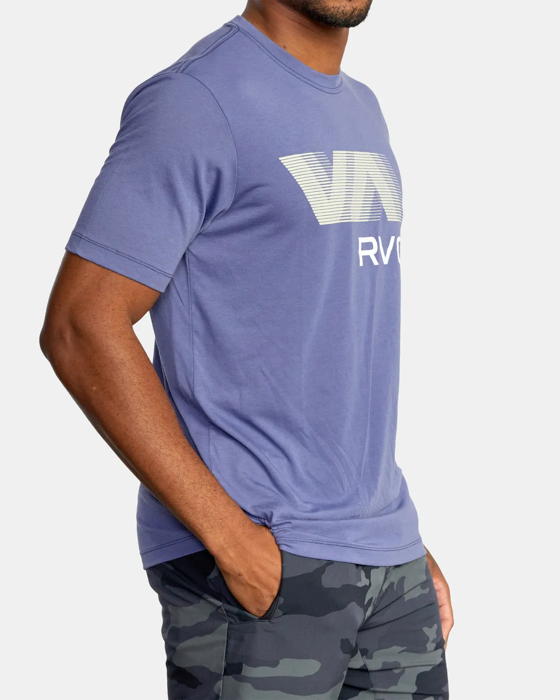 VA RVCA Blur Tee - Imperial