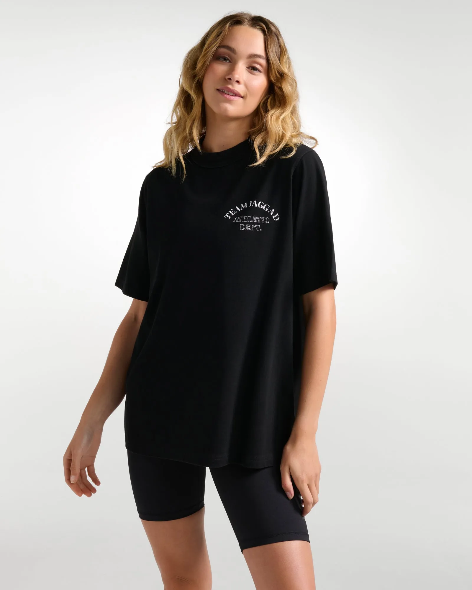 VENTURA BOXY TEE BLACK