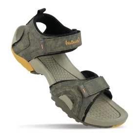 Walkaroo Men Sandals  - WC4415 Olive Green