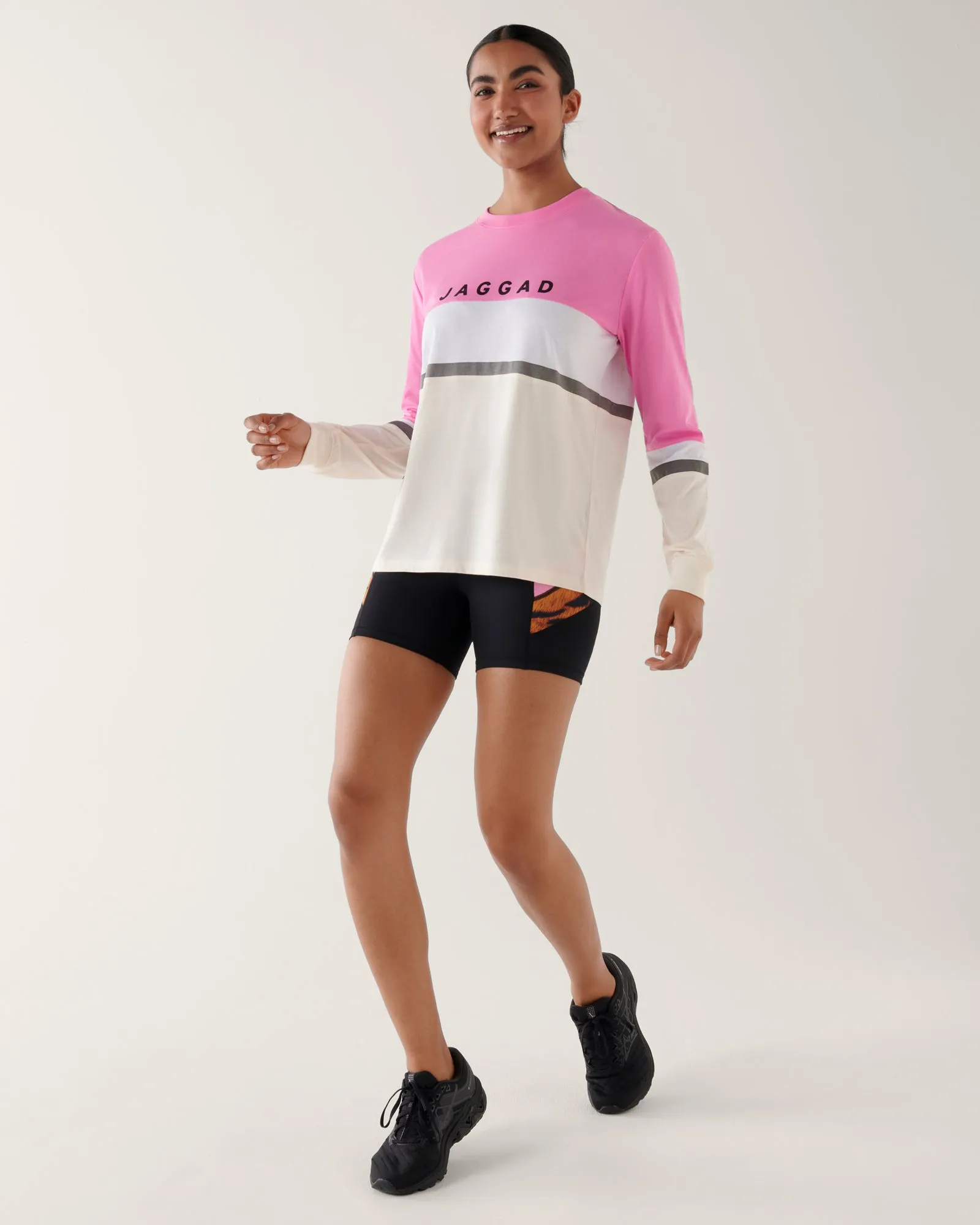 WESTWOOD LONG SLEEVE PANELLED TEE