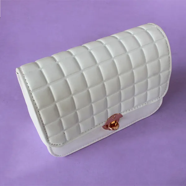 White Shoulder Bag for women