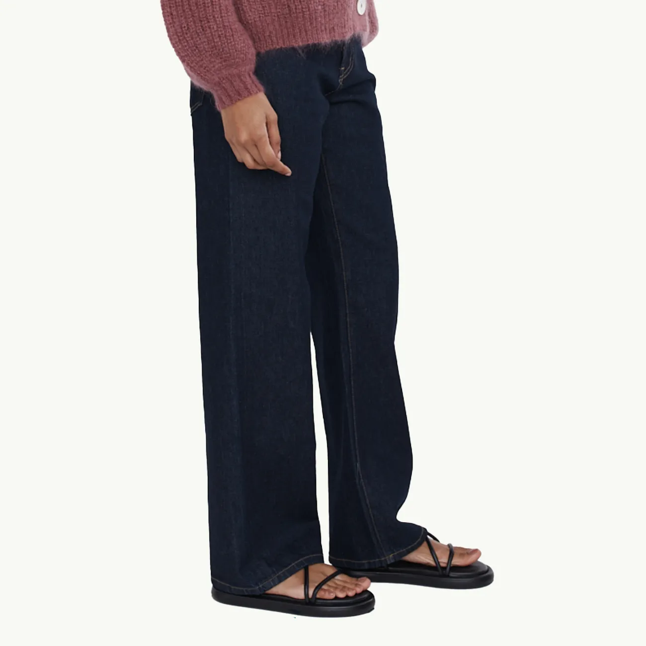 Wide Leg Jean - Indigo