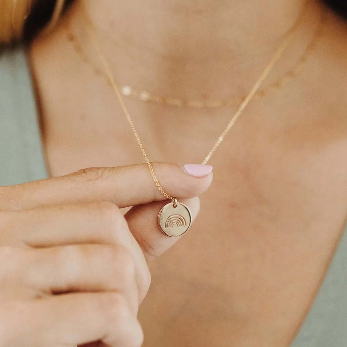 Wonder Disc Necklace