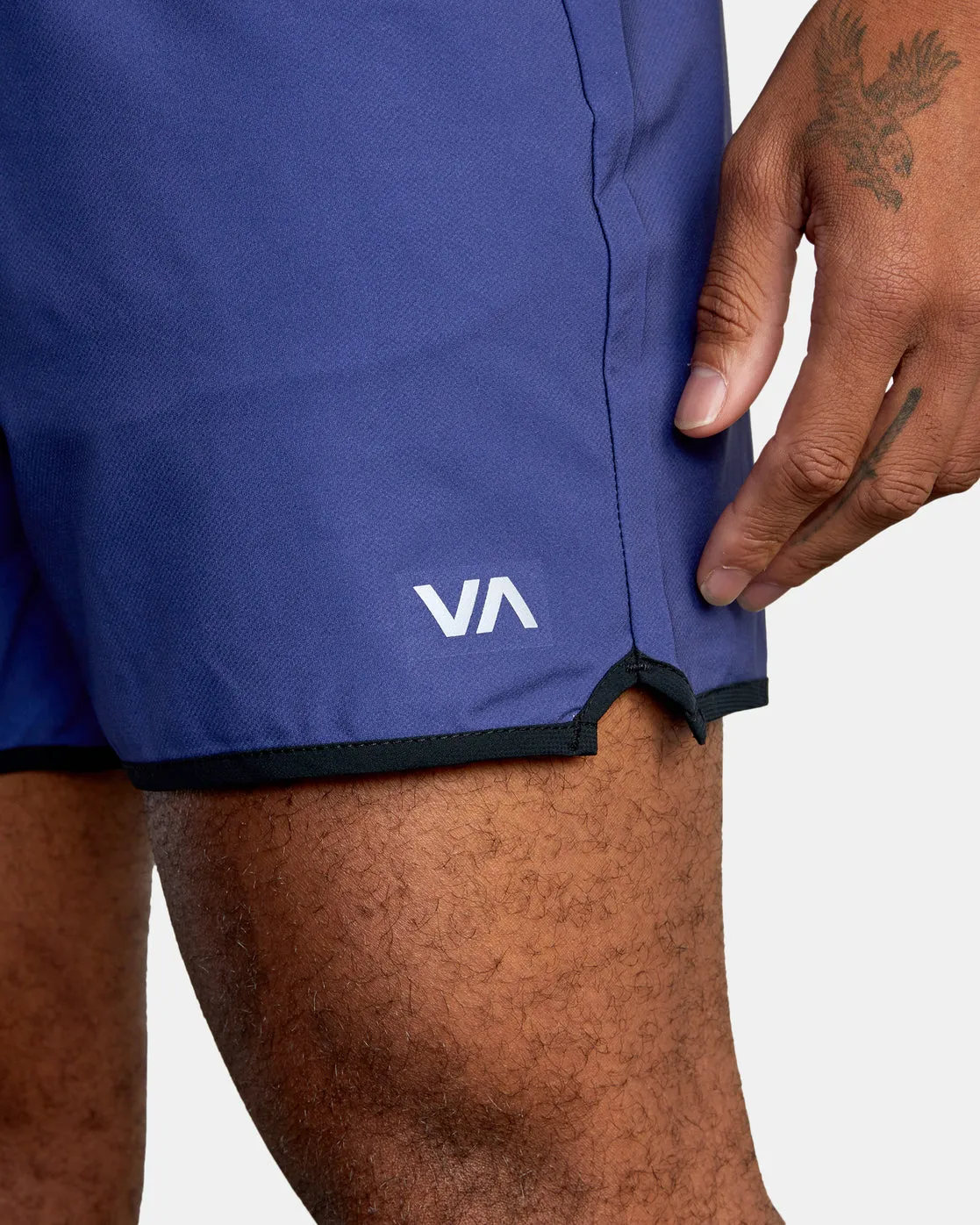 Yogger Stretch 17 Athletic Shorts - Imperial Blocked